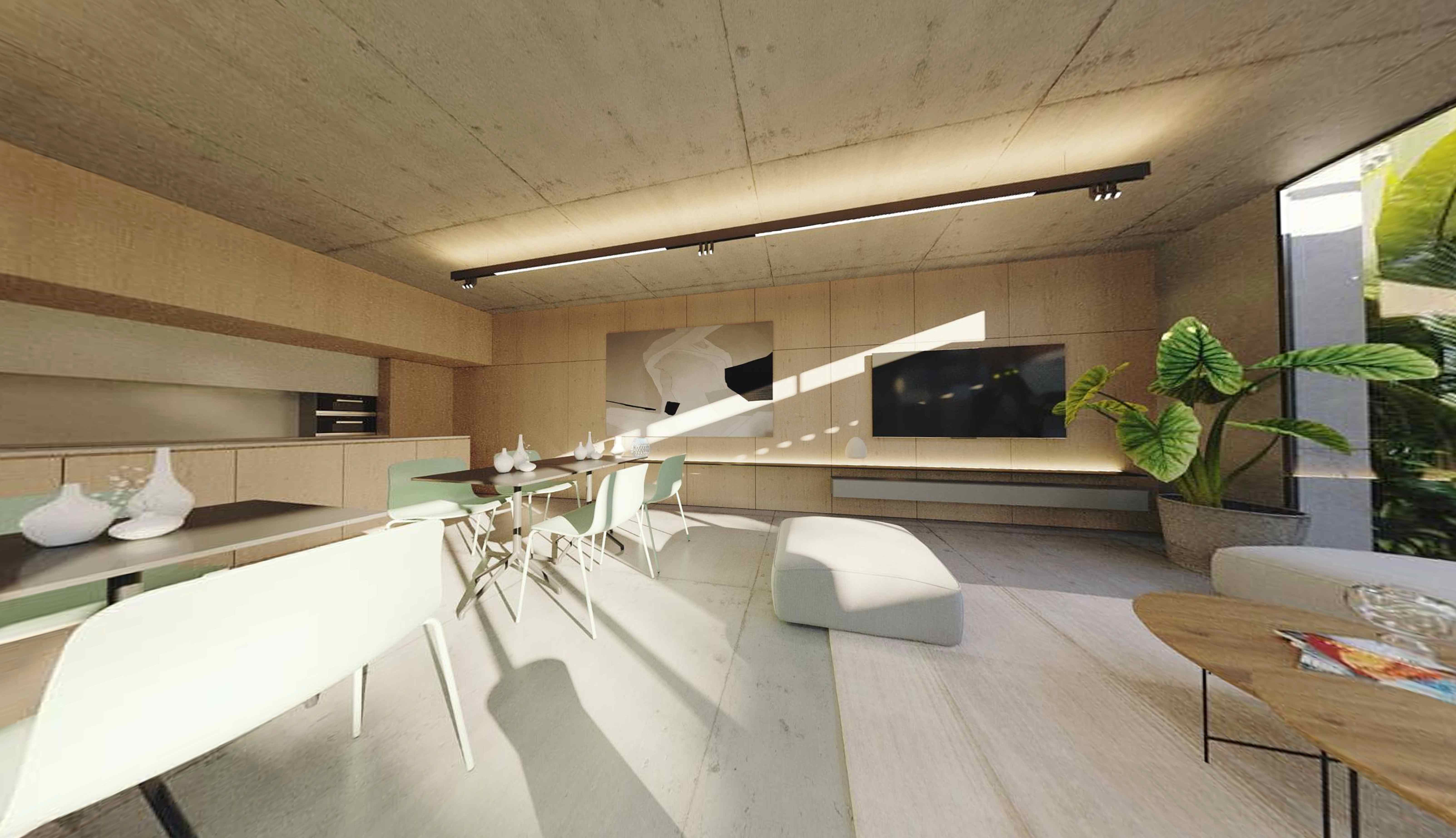 Living comedor integrado